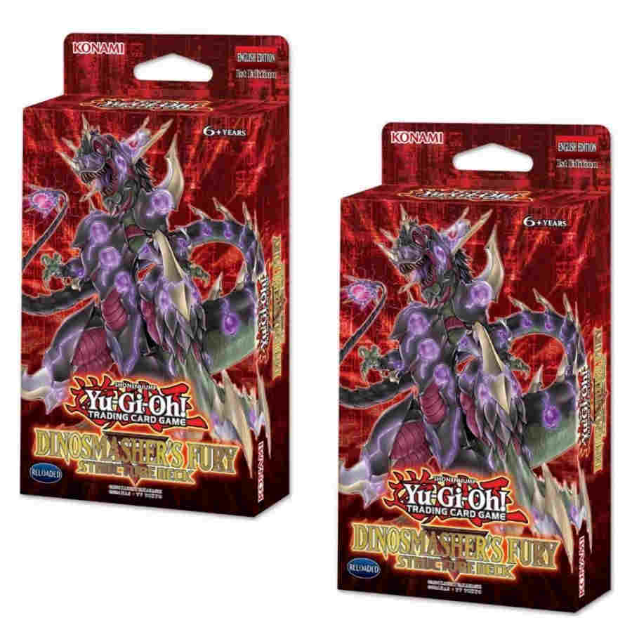 Yu-Gi-Oh! Dinosmasher's Fury Structure Deck discount By Konami