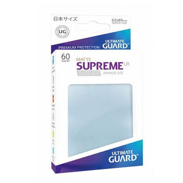 Supreme UX Japanese Size Sleeves - Matte Transparent (60)