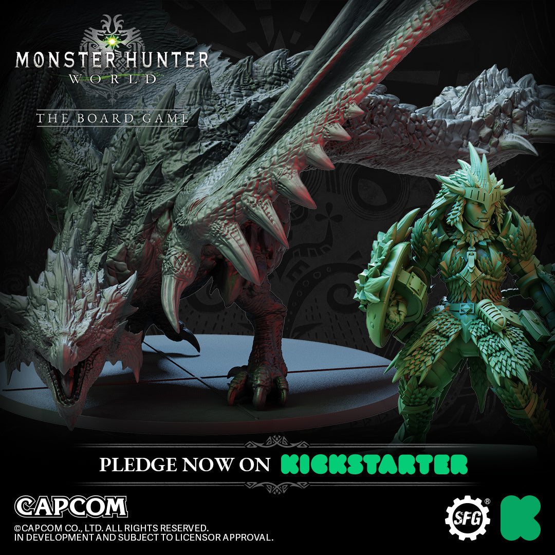 Monster Hunter World Board Game by Steamforged