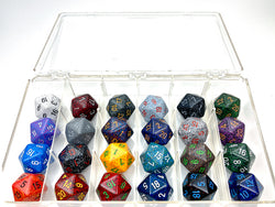 Speckled 34mm d20s Loose Dice