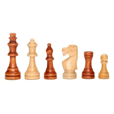 Classic Staunton Chessmen – Weighted Wood with 3.75 in. King