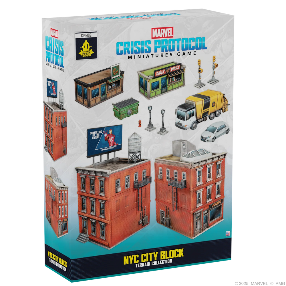 Marvel: Crisis Protocol - NYC City Block Terrain Collection