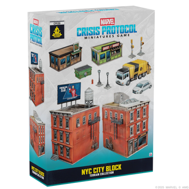 Marvel: Crisis Protocol - NYC City Block Terrain Collection