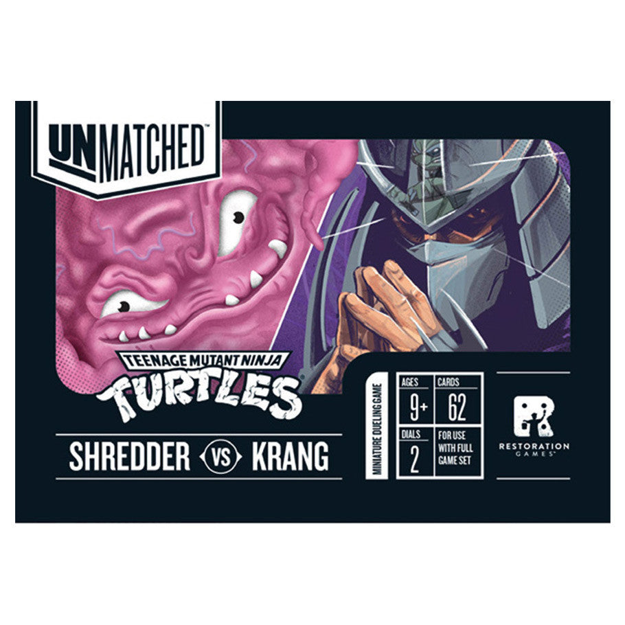 Unmatched Adventures: Teenage Mutant Ninja Turtles - Shredder vs Krang Expansion