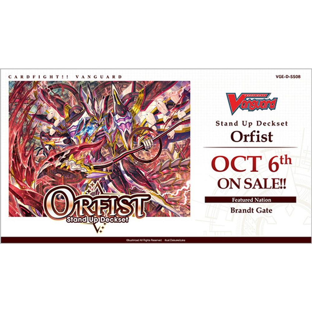 Cardfight Vanguard: Stand Up Deckset Orfist Special Series