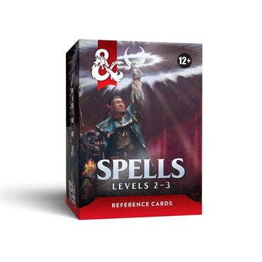 DUNGEONS AND DRAGONS REFERENCE CARDS: SPELLS 2 (LEVELS 2-3)