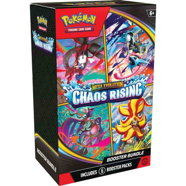POKEMON TCG: MEGA EVOLUTION CHAOS RISING BOOSTER BUNDLE