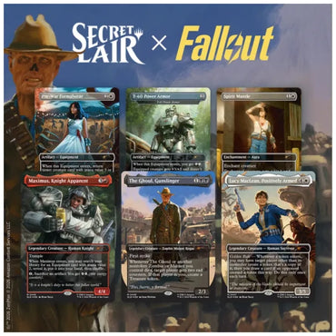 MTG SECRET LAIR WPN ONLY FALLOUT VAULT 33