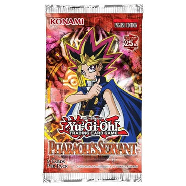 YuGiOh Trading Card Game 25th Anniversary Pharaoh's Servant Booster Pack