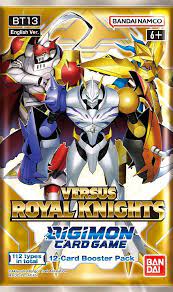 Digimon Trading Card Game Versus Royal Knight Booster Pack