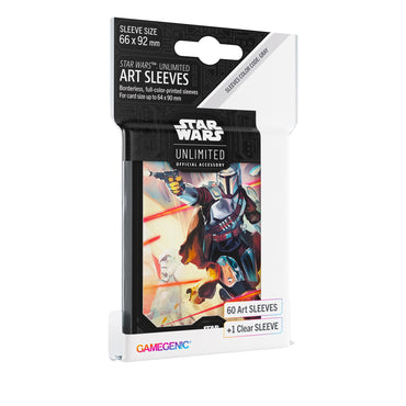 Gamegenic Sleeves: Star Wars Unlimited - Mandalorian