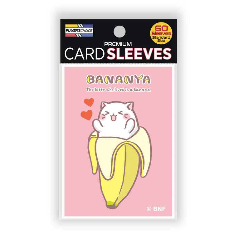 Bananya Sleeves - Lovey Bananya (pink)