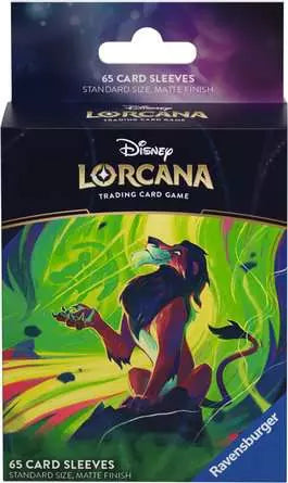 Disney Lorcana TCG Card Sleeve Pack – Scar