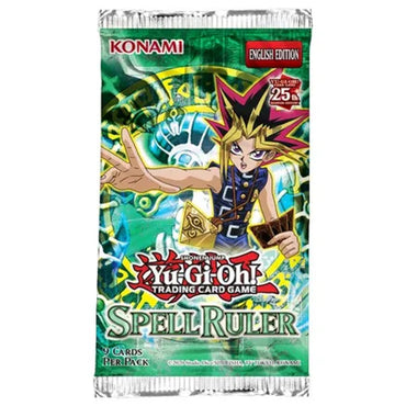 YuGiOh Trading Card Game 25th Anniversary Spell Ruler Booster Pack
