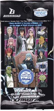 Weiss Schwarz: That Time I Got Reincarnated as a Slime Vol.3 Booster Pack