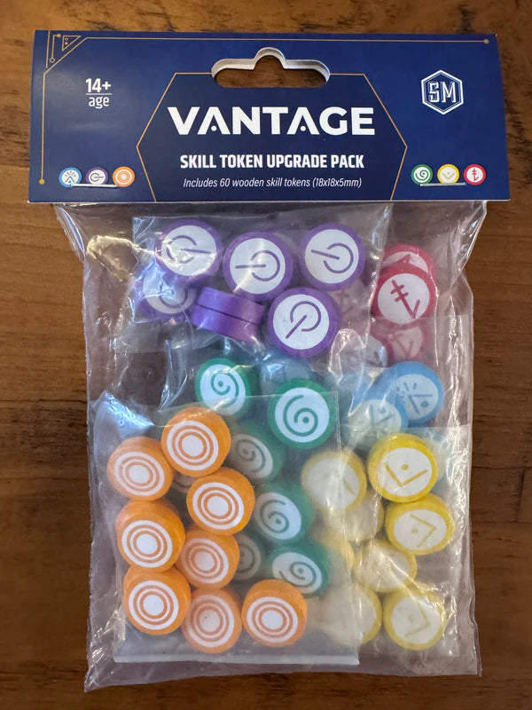 Vantage Wooden Skill Tokens
