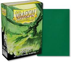 Dragon Shield: Might - Matte Dual Japanese Size Card Sleeves (60ct)