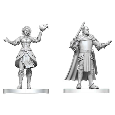 D&D: Nolzur's Marvelous Miniatures: Knight & Mage Apprentice