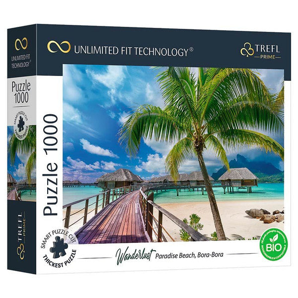 Puzzle: Wanderlust: Paradise Beach, Bora-Bora 1000 Piece