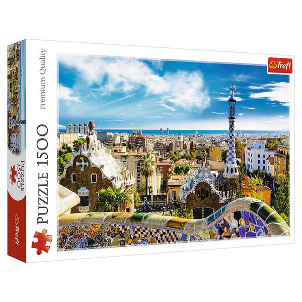 Puzzle: Park Güell, Barcelona 1500 Piece