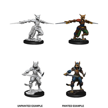 D&D Nolzur's Marvelous Miniatures: Unpainted Minis- Wave 9- Female Tabaxi Rogue