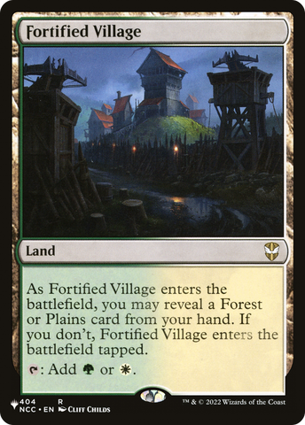 Fortified Village [The List]