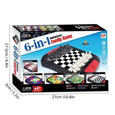6-in-1 game set