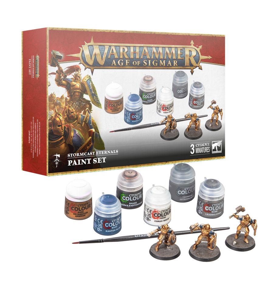 Stormcast Eternals Vindictors + Paints Set