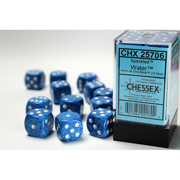 16mm 12d6 Speckled: Water