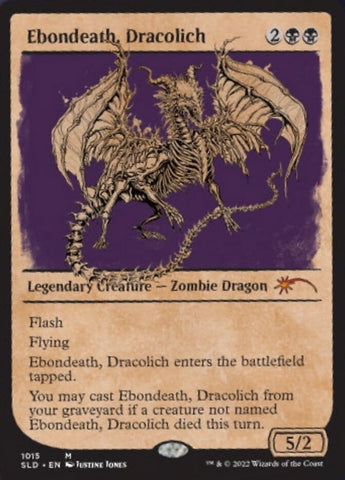 Ebondeath, Dracolich (Showcase) [Secret Lair Drop Series]