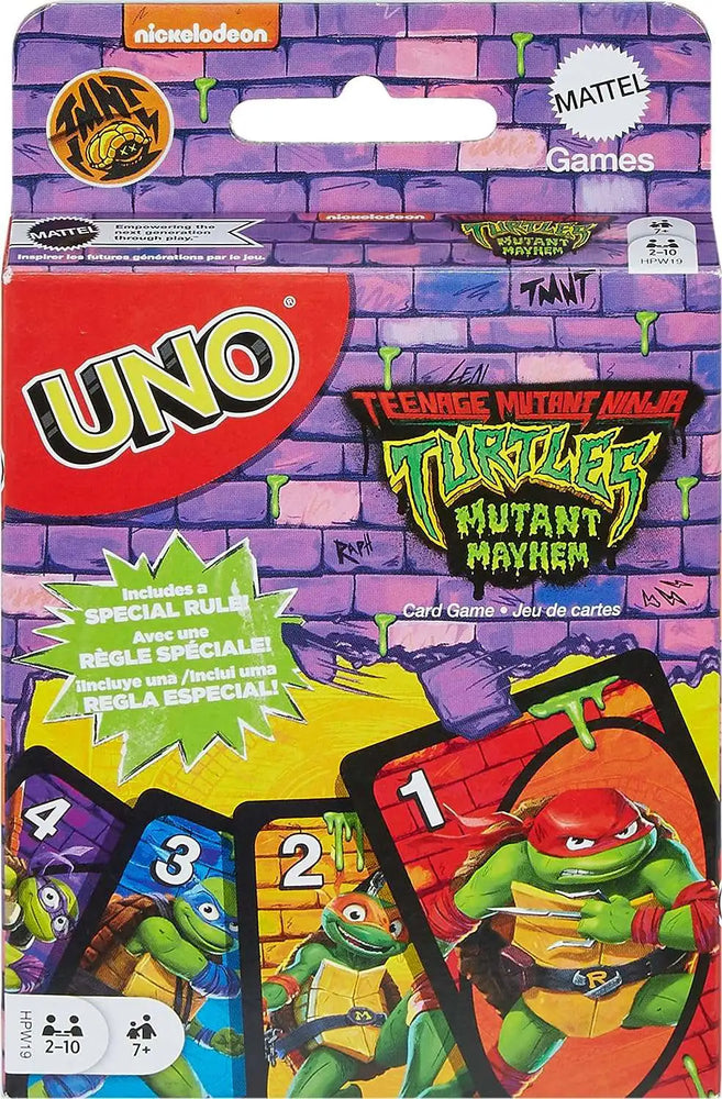 UNO: Teenage Mutant Ninja Turtles Mutant Mayhem