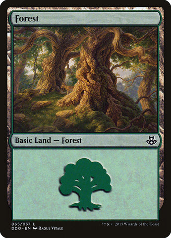 Forest (65) [Duel Decks: Elspeth vs. Kiora]