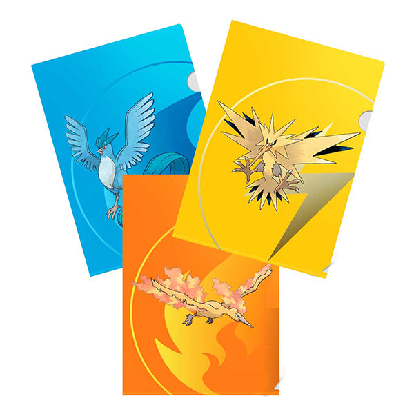 Portfolio: Tournament Folio 3-Pack Pokemon- Series 3 (Articuno, Zapdos, Moltres)