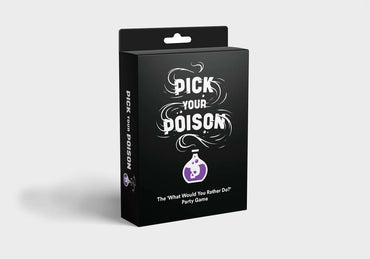 Pick Your Poison – Family Party Card Game Tuck Box