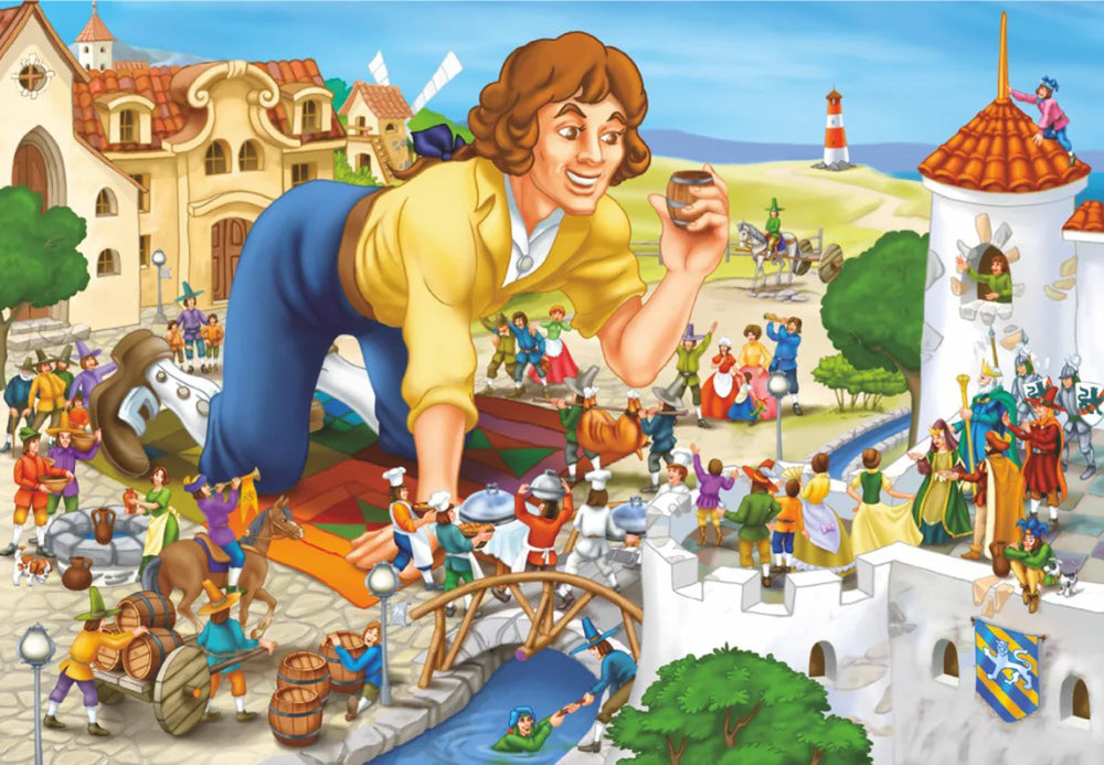 Gulliver's Travels - 100pc Jigsaw Puzzle