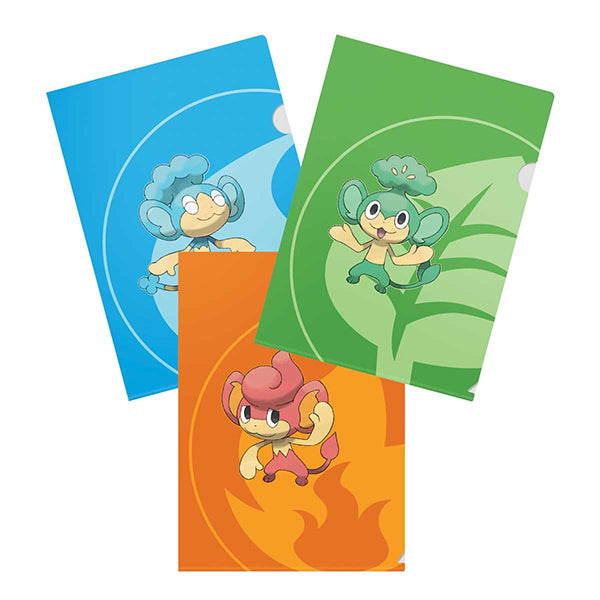 Portfolio: Tournament Folio 3-Pack Pokemon- Series 4 (Pansage, Pansear, Panpour)