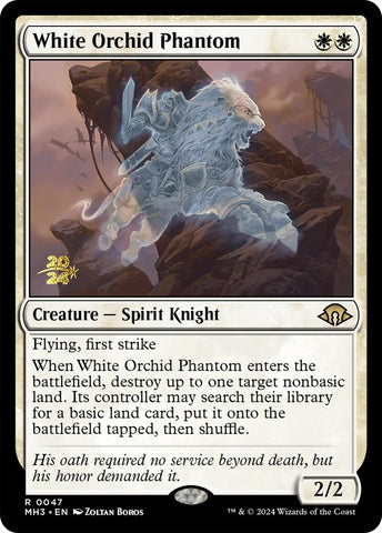 White Orchid Phantom [Modern Horizons 3 Prerelese Promos]