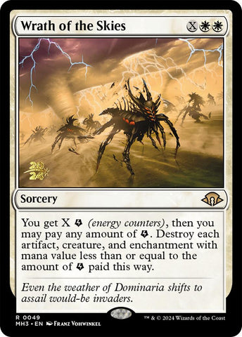 Wrath of the Skies [Modern Horizons 3 Prerelese Promos]