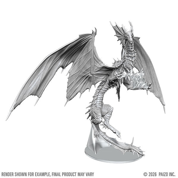 Pathfinder Battles Deep Cuts Miniatures: Unpainted Minis- Adult Mirage Dragon