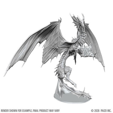 Pathfinder Battles Deep Cuts Miniatures: Unpainted Minis- Adult Mirage Dragon