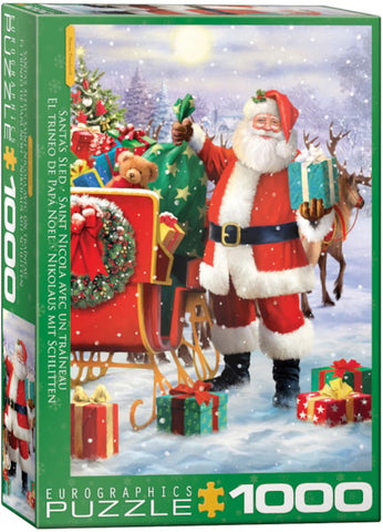 Santa with Sled