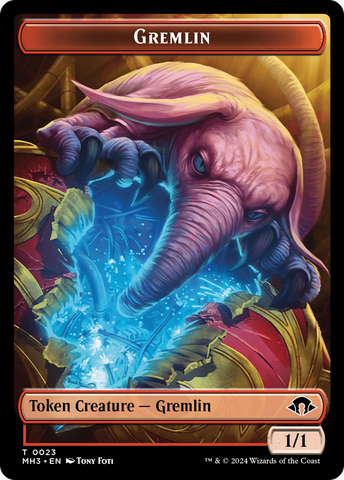 Copy // Gremlin Double-Sided Token [Modern Horizons 3 Tokens]