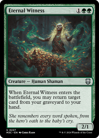 Eternal Witness (Ripple Foil) [Modern Horizons 3 Commander]