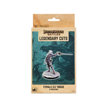 Pathfinder: Legendary Cuts: Female Elf Rogue