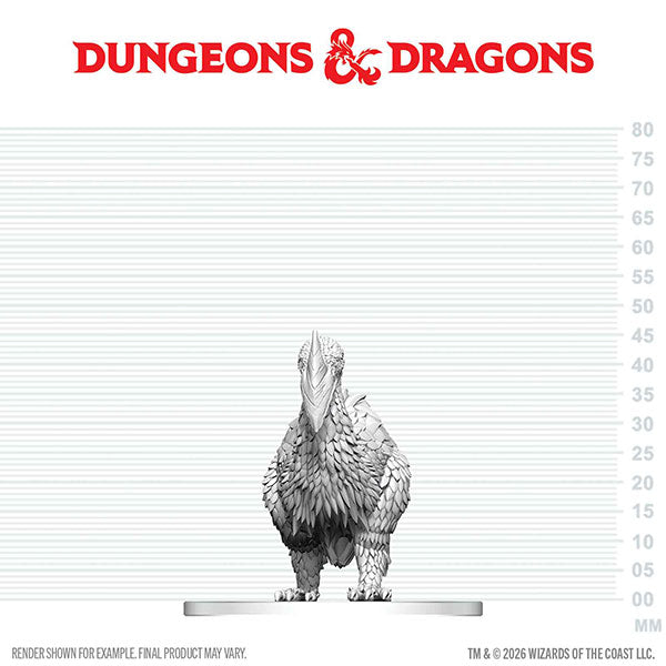 D&D Nolzur's Marvelous Miniatures: Unpainted Minis- Wave 29- Axe Beak