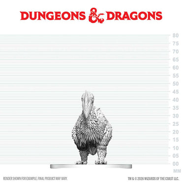 D&D Nolzur's Marvelous Miniatures: Unpainted Minis- Wave 29- Axe Beak