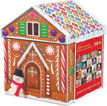 Gingerbread House Tin