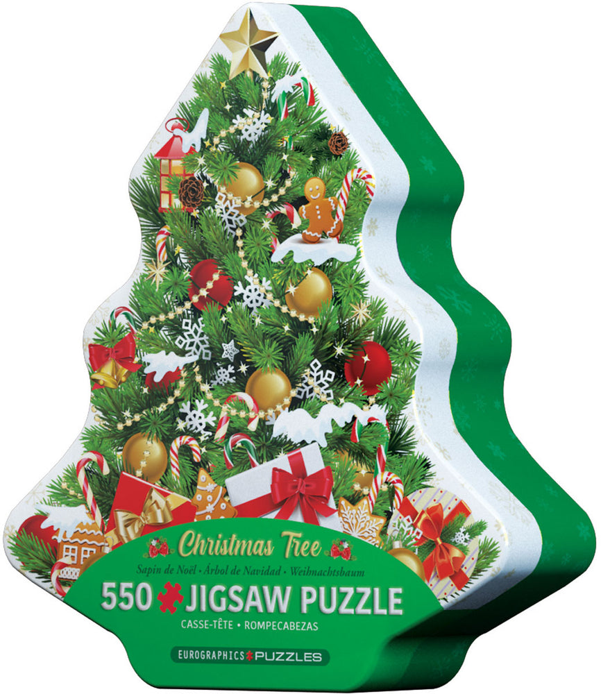 Christmas Tree Tin