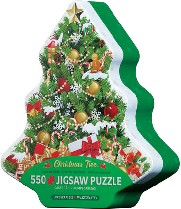 Christmas Tree Tin