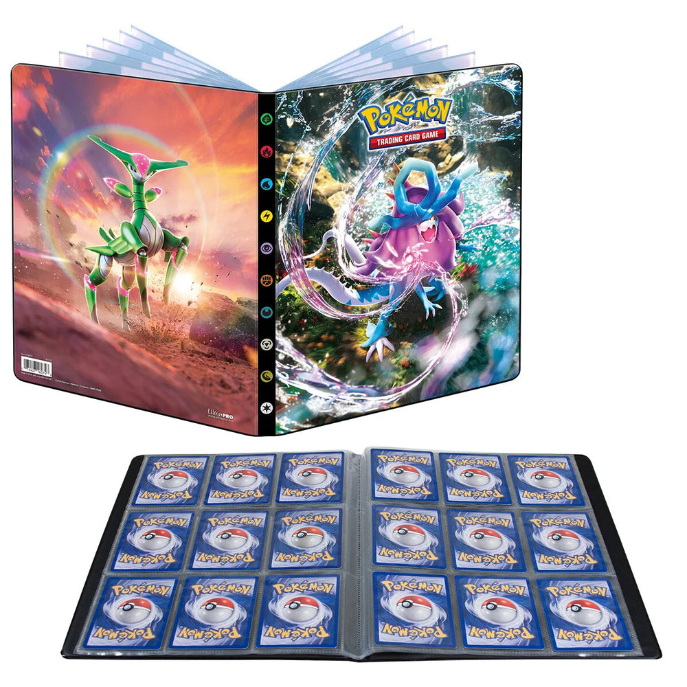 Pokemon: 9-pocket Portfolio: Scarlet & Violet: Temporal Forces